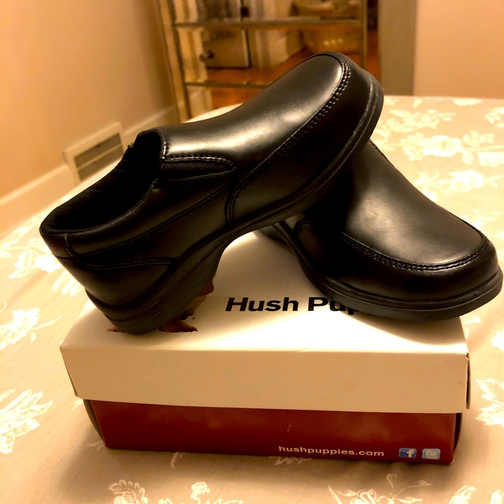 Hush Puppies Shane Uniform Dress Shoe (Toddler)